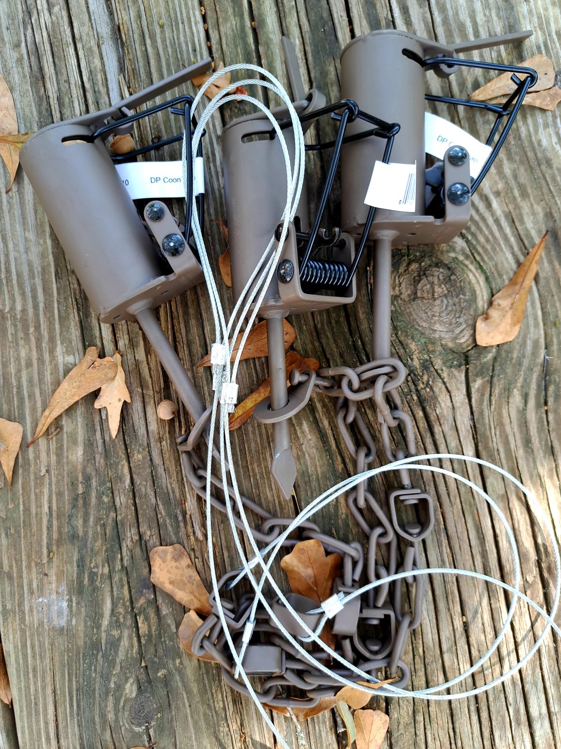 DP Coon Trap Leash Wildlife Habitat Resources